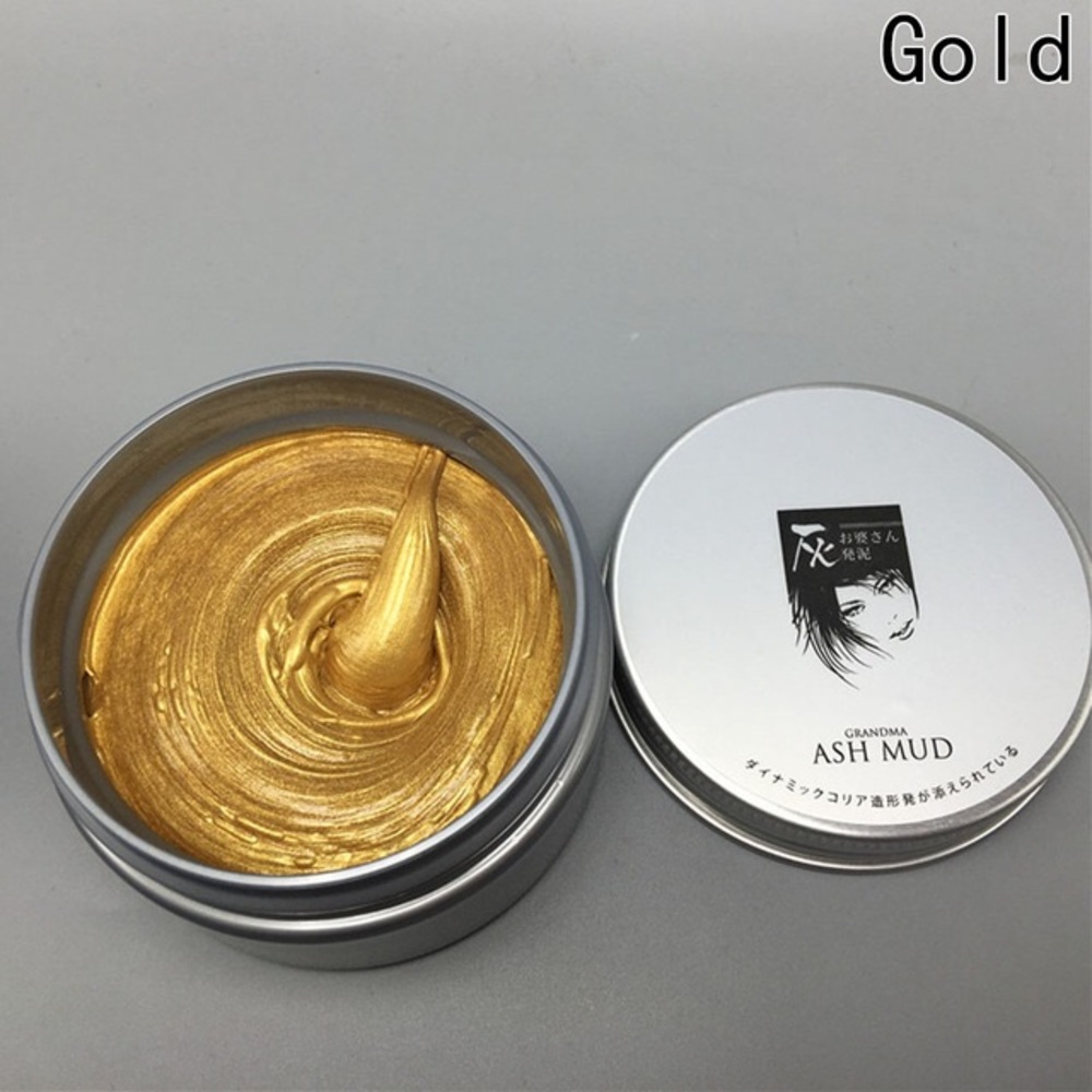 Ash Mud Wax Natural Hair color Temp GOLD